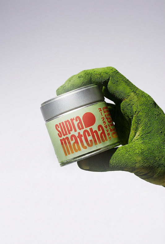 Matcha Saemidori cérémonial Supramatcha — poudre vert vif Uji Japon