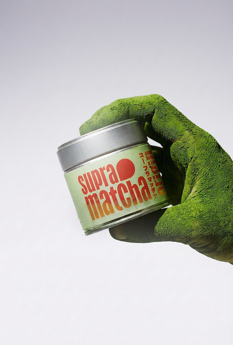 Matcha Saemidori cérémonial Supramatcha — poudre vert vif Uji Japon