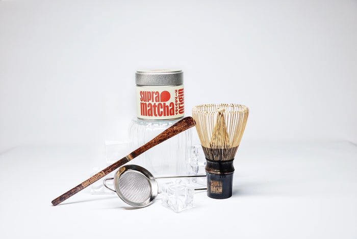 Starter Pack matcha Supramatcha — coffret cadeau rituel complet